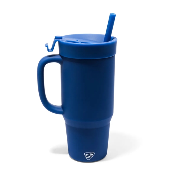 The Humbler Gift Set from Silipint: A 32 oz silicone straw... from ASI 87306 Silipint, Inc.