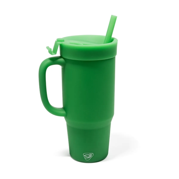 The Humbler Gift Set from Silipint: A 32 oz silicone straw... from ASI 87306 Silipint, Inc.