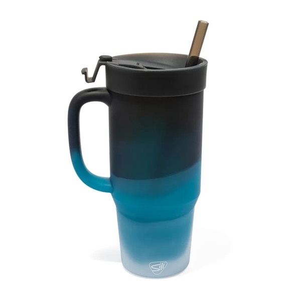 The Humbler Gift Set from Silipint: A 32 oz silicone straw... from ASI 87306 Silipint, Inc.