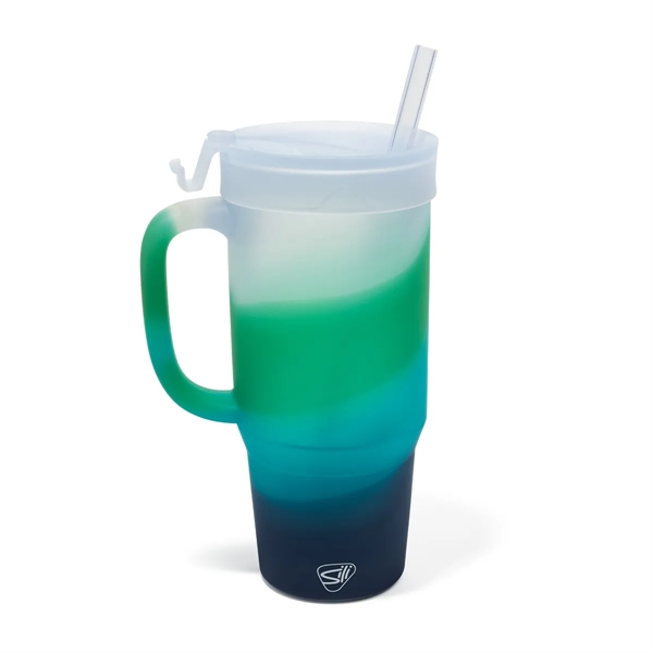 The Humbler Gift Set from Silipint: A 32 oz silicone straw... from ASI 87306 Silipint, Inc.