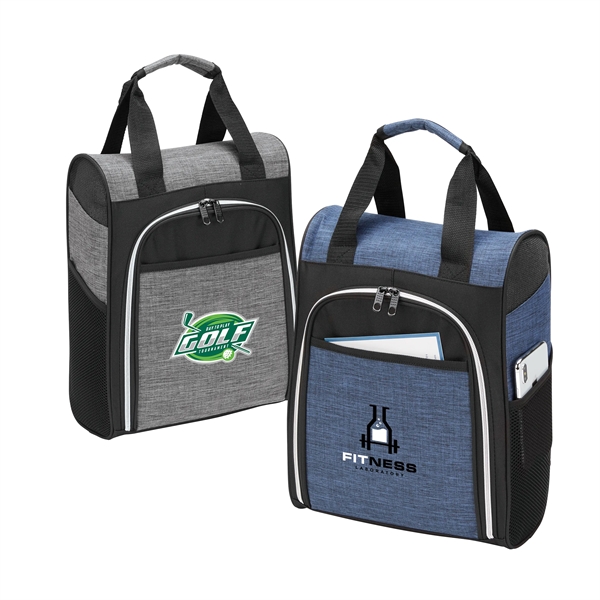 Stylish XL Elite Shoe Bag with large zippered main compartment that... from ASI 86565 Seville Gear