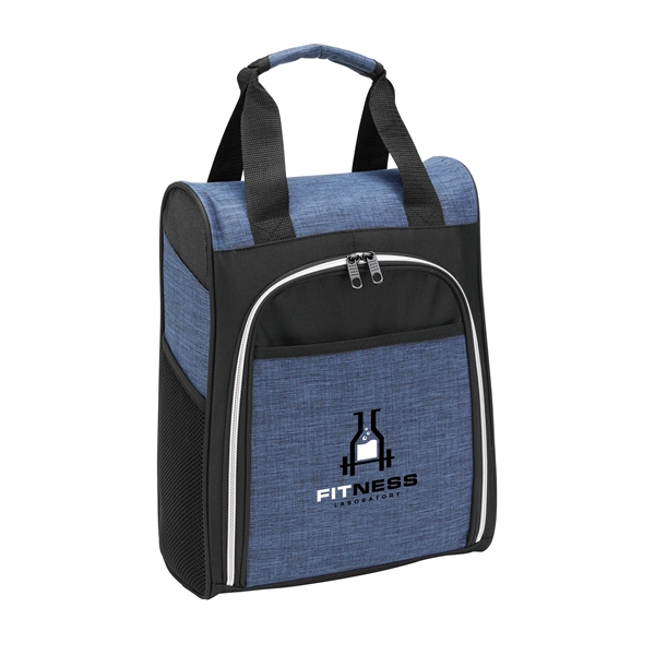 Stylish XL Elite Shoe Bag with large zippered main compartment that... from ASI 86565 Seville Gear