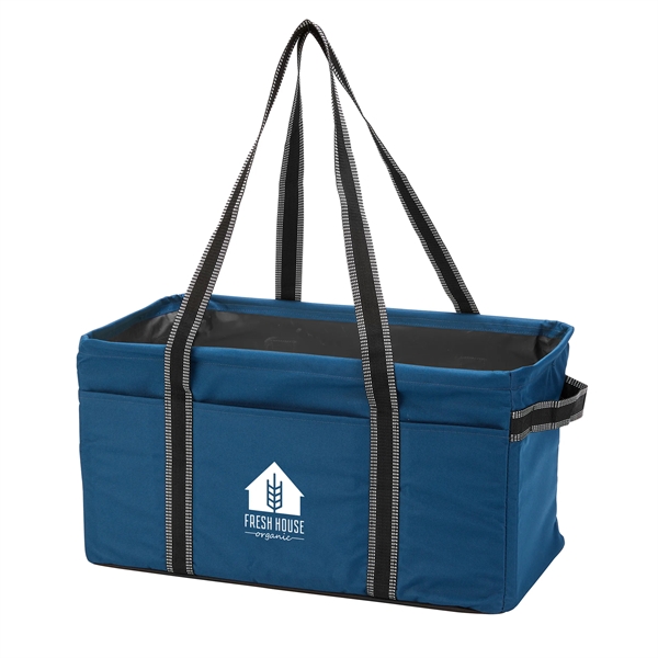 Collapsible Tote bag with large main compartment. Very Popular bag for... from ASI 86565 Seville Gear