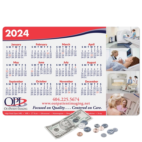 11" x 17" x 1/8" - Heavy Duty Fabric Calendar Counter... from ASI 49716 Digispec & CounterPoint / COUNTERPOINT®