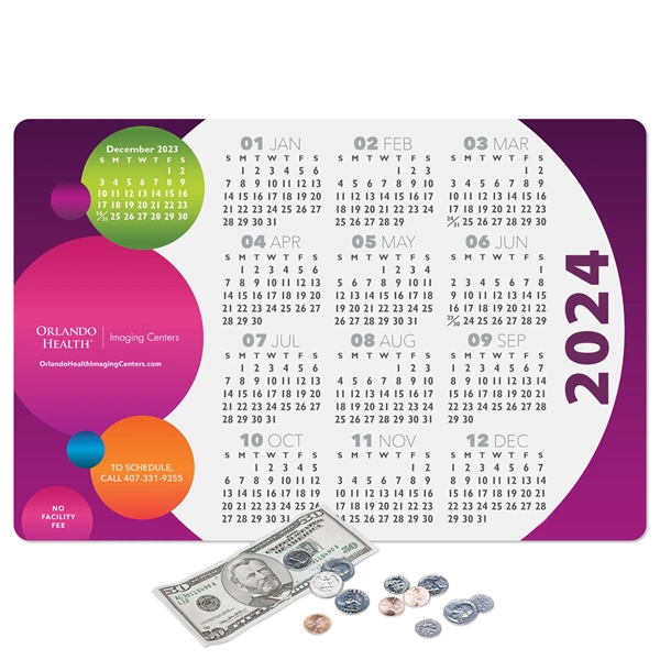 10" x 15" x 1/16" - Heavy Duty Fabric Calendar Counter... from ASI 49716 Digispec & CounterPoint / COUNTERPOINT®