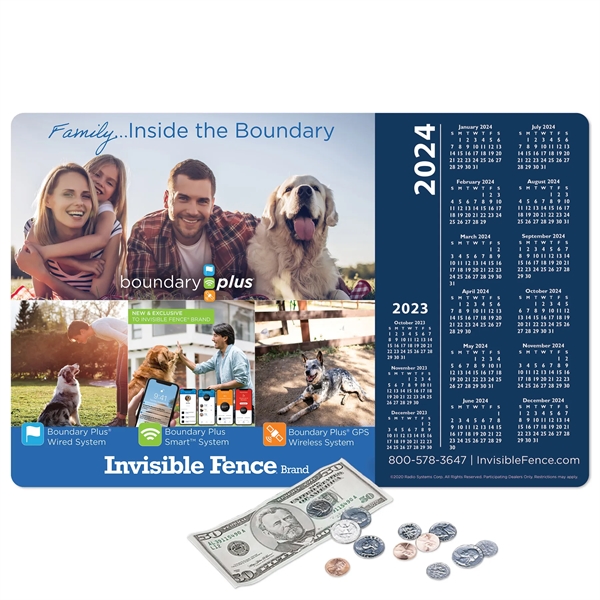 11" x 17" x 1/16" - Calendar Counter Mat - Made... from ASI 49716 Digispec & CounterPoint / COUNTERPOINT®