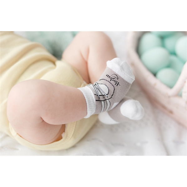 Knit Baby size Jacquard socks with a woven imprint.... from ASI 30250 AZX Sport USA