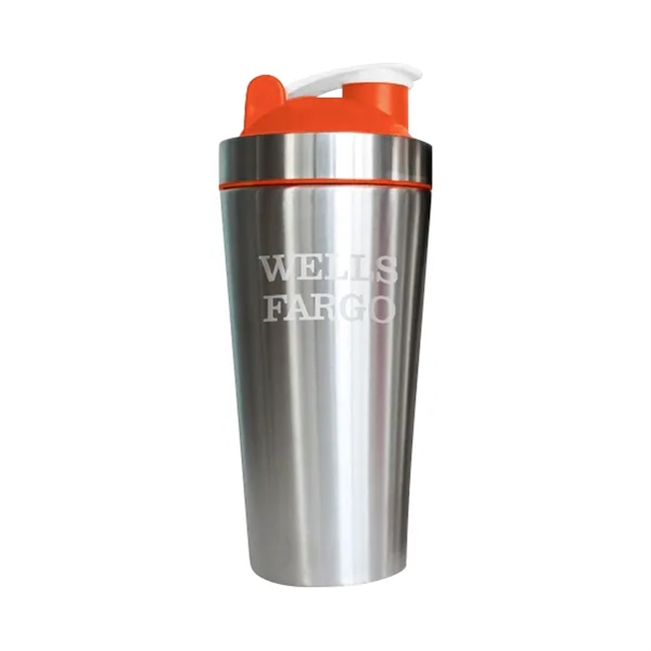 Stainless steel protein shaker.... from ASI 30250 AZX Sport USA
