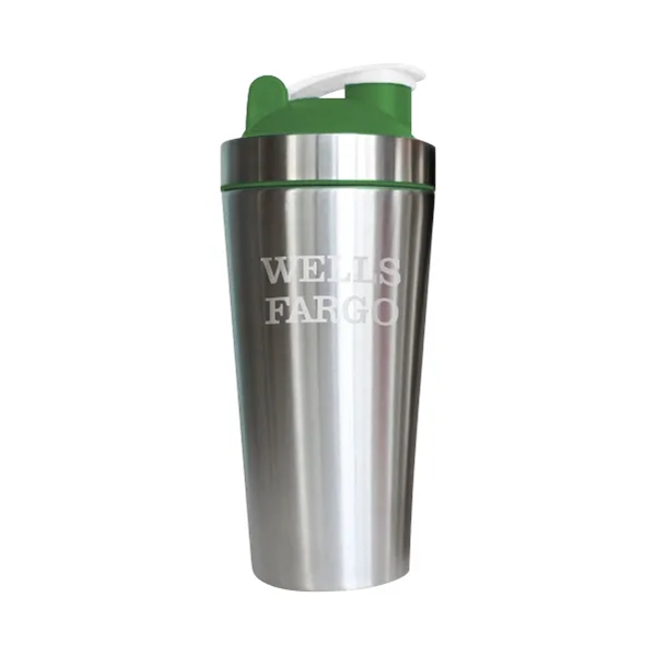 Stainless steel protein shaker.... from ASI 30250 AZX Sport USA