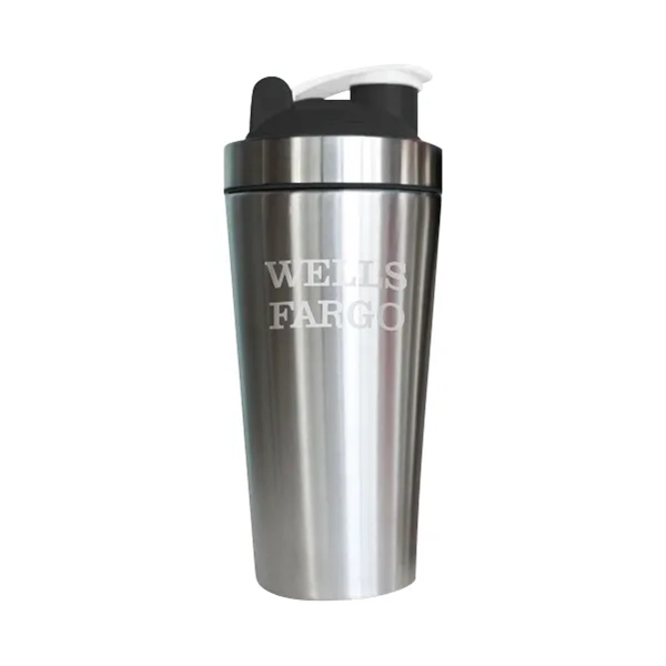 Stainless steel protein shaker.... from ASI 30250 AZX Sport USA