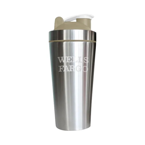 Stainless steel protein shaker.... from ASI 30250 AZX Sport USA