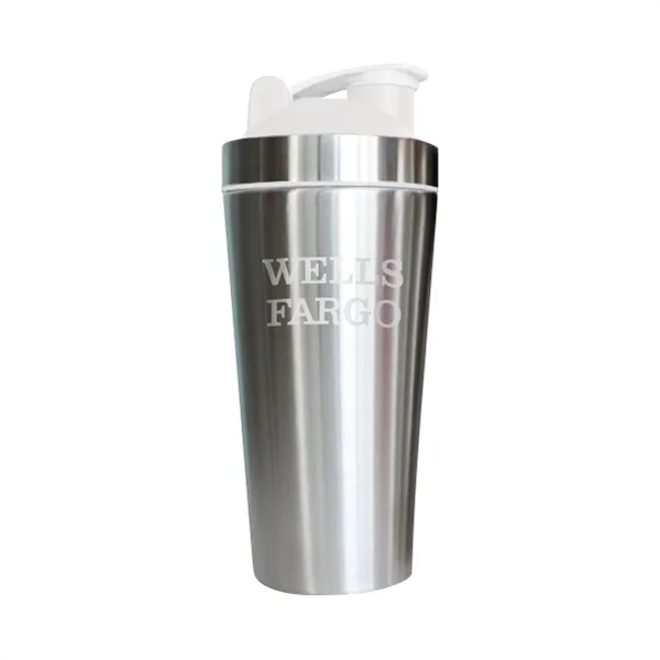 Stainless steel protein shaker.... from ASI 30250 AZX Sport USA