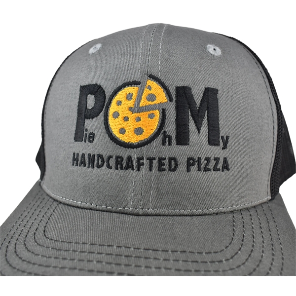 BAKER mesh snap back Trucker Hat with Embroidery- Richardson 112 Alternative... from ASI 72657 Active Life Promo / Active Life