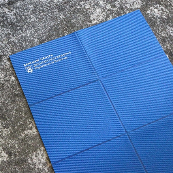 4mm PVC Foldable Yoga Mat fits easily into a tote bag,... from ASI 61966 HPG / Mixie