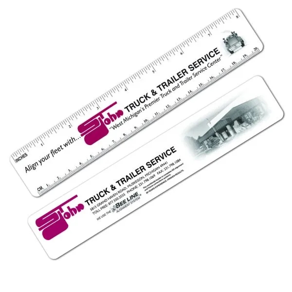 Rulers are simple tools that can make a strong statement!... from ASI 42393 Budgetcard Inc