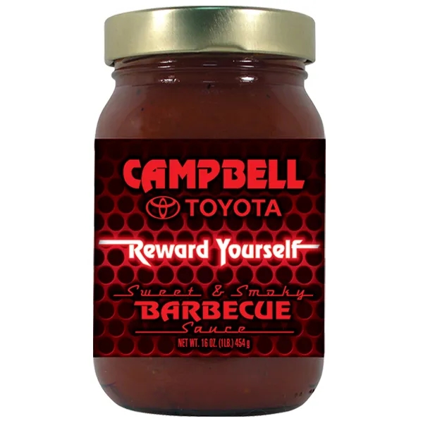 Award winning hickory sweet & smokey barbecue sauce in 16oz jar.... from ASI 61826 Hot Sauce Harry's Inc