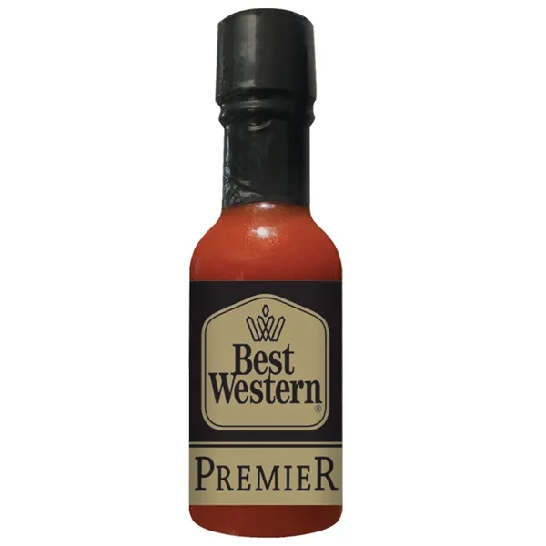 A premium blend cajun pepper hot sauce in a plastic bottle... from ASI 61826 Hot Sauce Harry's Inc