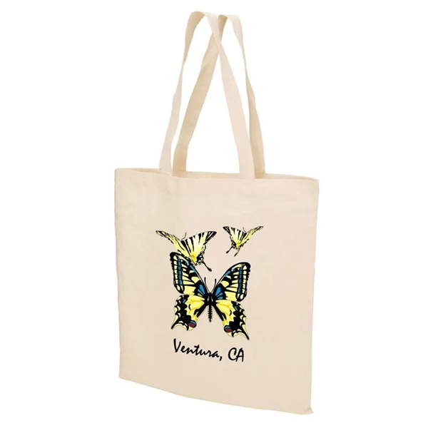 0.19" x 15.75" x 14.75" natural cotton tote; includes hook and... from ASI 67866 Logomark/Valumark / Valumark™