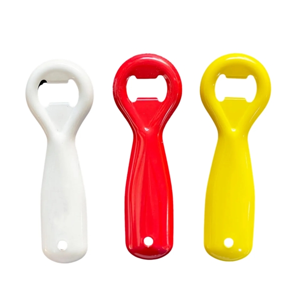 Stainless steel spanner-style bottle opener with 1 color silkscreen imprint on... from ASI 37218 Athena Promo (tm)