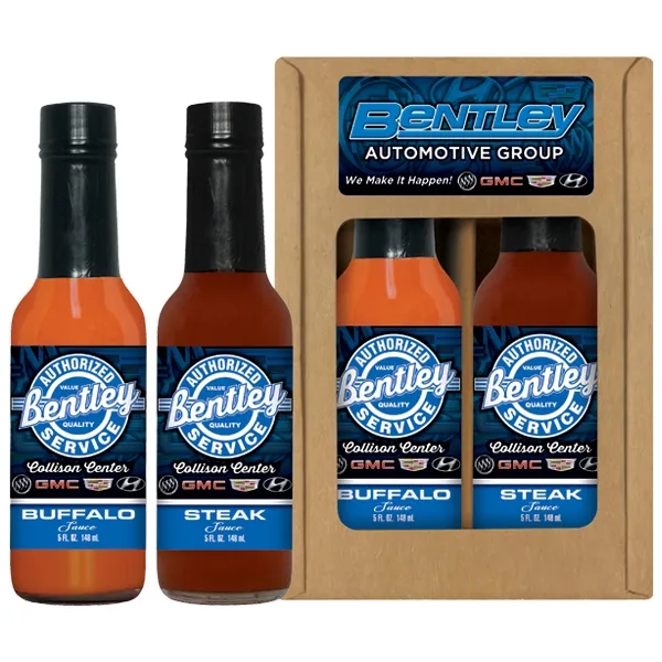 Two 5oz gourmet grilling sauces in an attractive gift box. Flavors:... from ASI 61826 Hot Sauce Harry's Inc