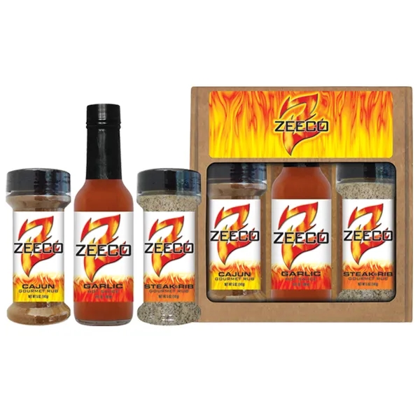 3pk Hot Sauce / Dry Rub Combo Gift Set... from ASI 61826 Hot Sauce Harry's Inc