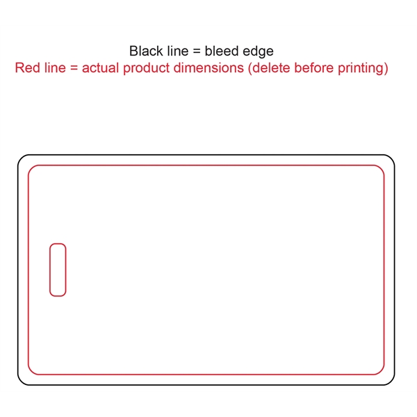Custom Sublimated Metal Large Rectangle Bag Tag  2.75" x 4".... from ASI 62635 Inno-Vative Solutions Grp LTD