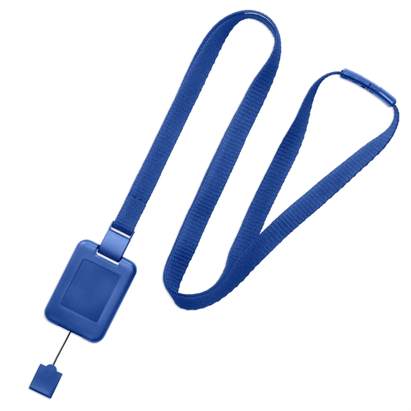 Use as a lanyard/badge reel combo or detach and use the... from ASI 79898 Promovision / PROMOVISION