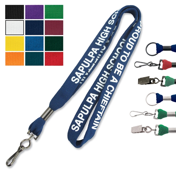 5-Day Rush available! Custom tubular lanyards with a great selection of... from ASI 79898 Promovision / PROMOVISION