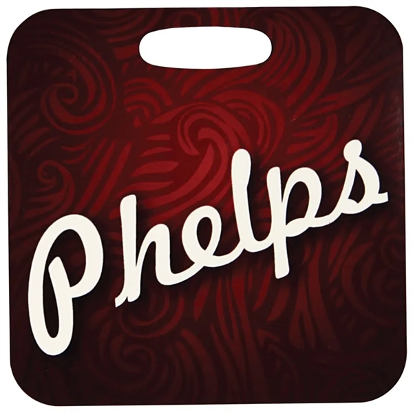 Custom Sublimated Square Bag Tag 3" x 3". Printed in a... from ASI 62635 Inno-Vative Solutions Grp LTD