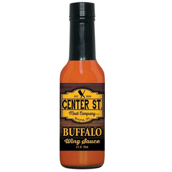 Award winning buffalo wing sauce in 5oz bottle. Tangy Buttery flavor... from ASI 61826 Hot Sauce Harry's Inc
