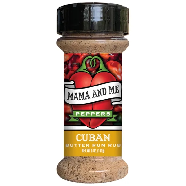 Cuban Butter Rum dry rub (half pint) w/ shaker cap.... from ASI 61826 Hot Sauce Harry's Inc