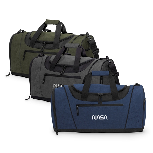 Elevate your travel experience with our Nomad Must Haves Renew Duffle.... from ASI 88660 Spector & Co.