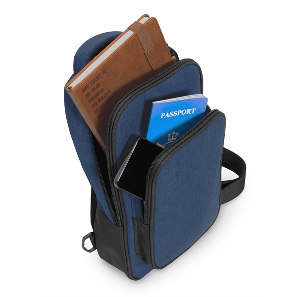 The Nomad Must Haves Renew Sling Bag combines sustainability and versatility... from ASI 88660 Spector & Co.