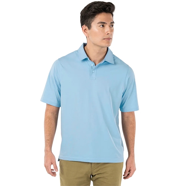 Our golf-inspired and 95% cotton Greenway Stretch Cotton Polo offers comfortable... from ASI 44620 Charles River Apparel