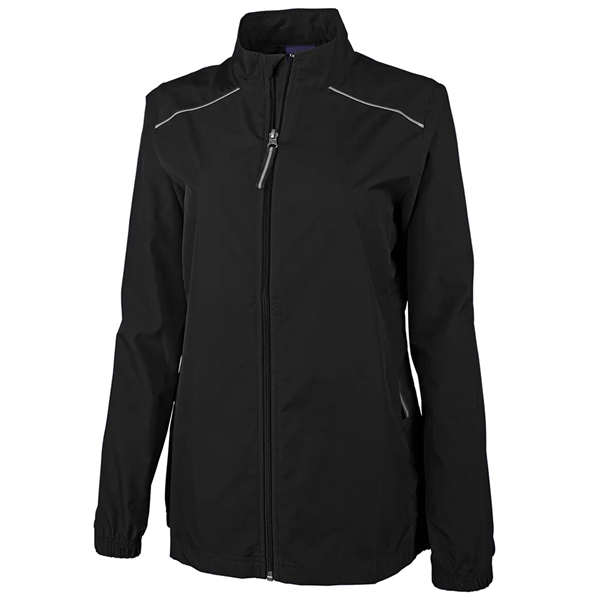 Our lightweight Skyline Pack-N-Go® Full Zip Reflective Jacket is wind and... from ASI 44620 Charles River Apparel