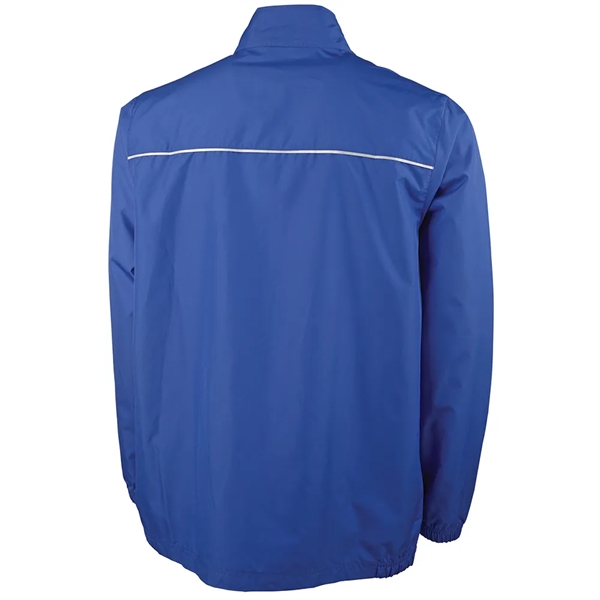 Our lightweight Skyline Pack-N-Go® Full Zip Reflective Jacket is wind and... from ASI 44620 Charles River Apparel