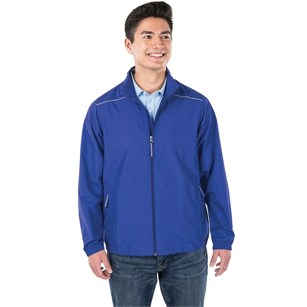 Our lightweight Skyline Pack-N-Go® Full Zip Reflective Jacket is wind and... from ASI 44620 Charles River Apparel