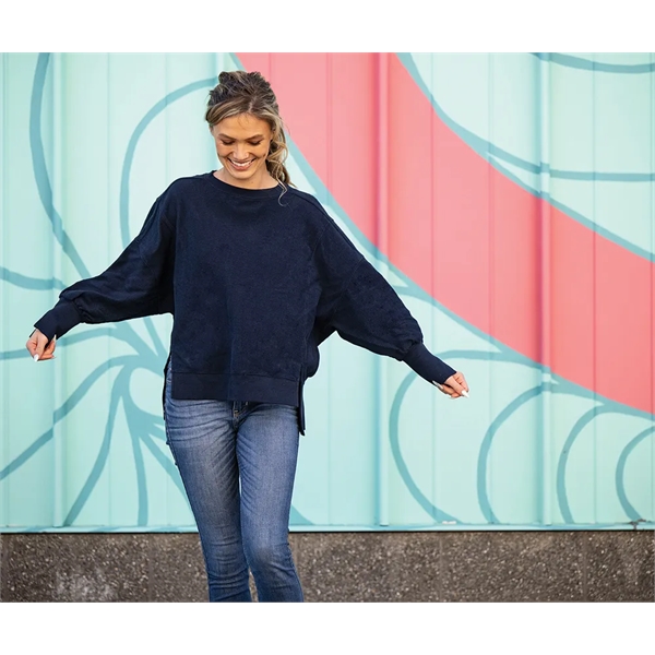 Our 100% cotton Camden Spliced Crewneck expands our bestselling collection in... from ASI 44620 Charles River Apparel