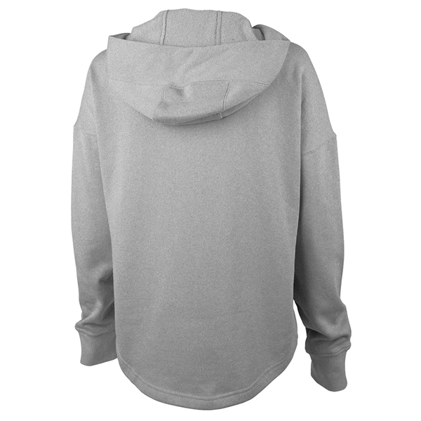 Our midweight Willow Scallop Hem Hoodie is a modern athleisure waist-length... from ASI 44620 Charles River Apparel