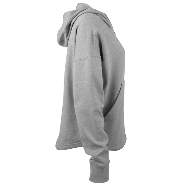 Our midweight Willow Scallop Hem Hoodie is a modern athleisure waist-length... from ASI 44620 Charles River Apparel