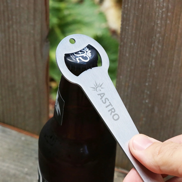 Evergreen Stainless Seed Depth Tool: Precise measurements, includes bottle opener.... from ASI 61966 HPG / Beacon Promotions