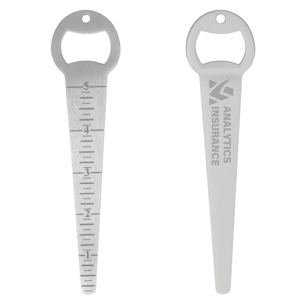 Evergreen Stainless Seed Depth Tool: Precise measurements, includes bottle opener.... from ASI 61966 HPG / Beacon Promotions