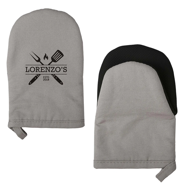 Modern oven mitt with ergonomic design kitchen tool fits left or... from ASI 61966 HPG / Beacon Promotions