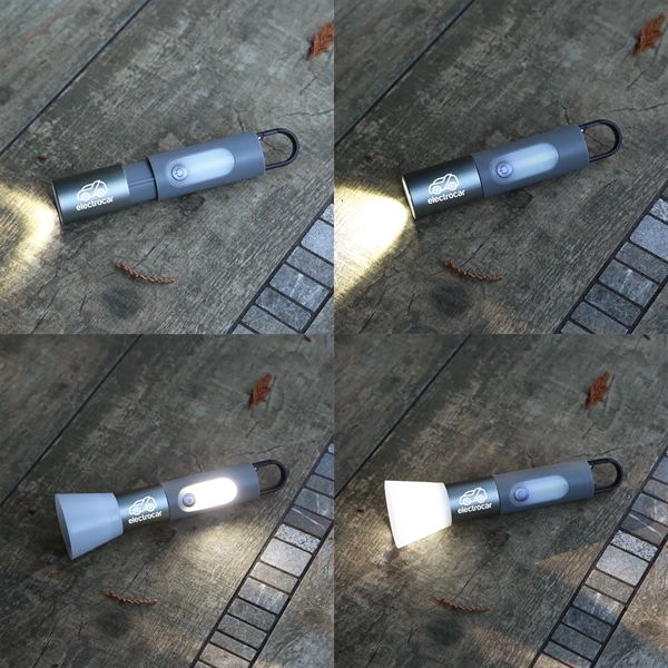 This flashlight is perfect for improving lighting in diverse scenarios: outdoor... from ASI 61966 HPG / Beacon Promotions