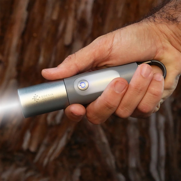 This flashlight is perfect for improving lighting in diverse scenarios: outdoor... from ASI 61966 HPG / Beacon Promotions