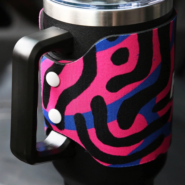 A full color neoprene sleeve that protects 40 oz tumblers.... from ASI 61966 HPG / Best Promotions USA