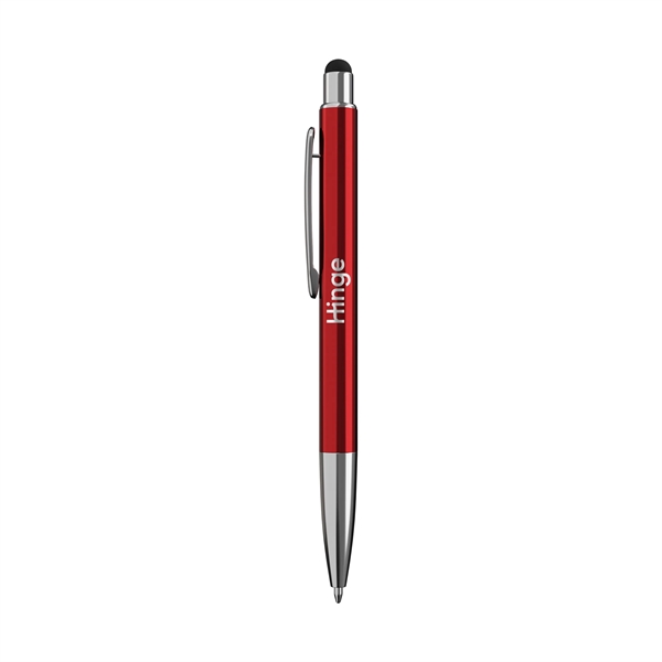 The Top Notch Metallic, a sleek and sustainable push-action ballpoint pen,... from ASI 88660 Spector & Co.