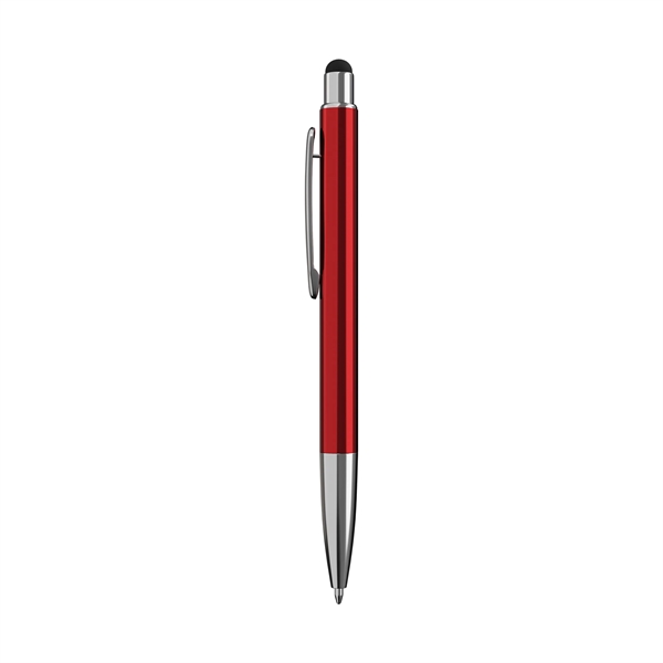 The Top Notch Metallic, a sleek and sustainable push-action ballpoint pen,... from ASI 88660 Spector & Co.