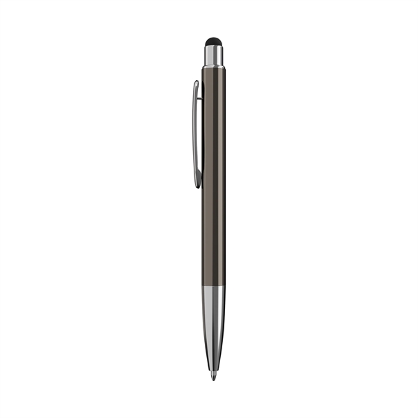 The Top Notch Metallic, a sleek and sustainable push-action ballpoint pen,... from ASI 88660 Spector & Co.