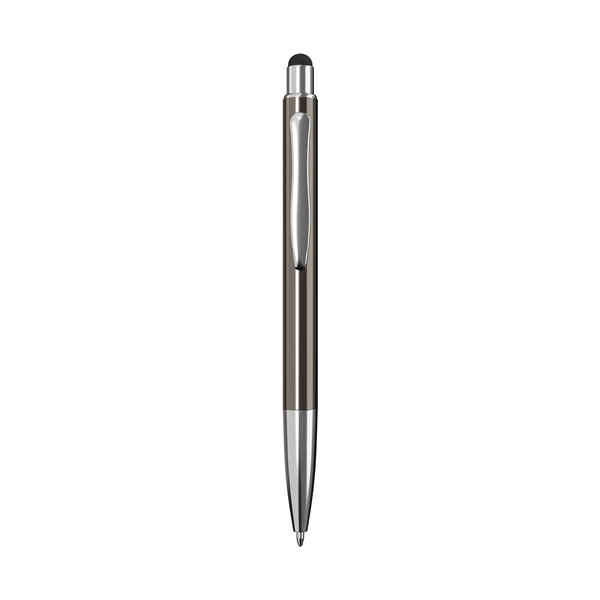 The Top Notch Metallic, a sleek and sustainable push-action ballpoint pen,... from ASI 88660 Spector & Co.
